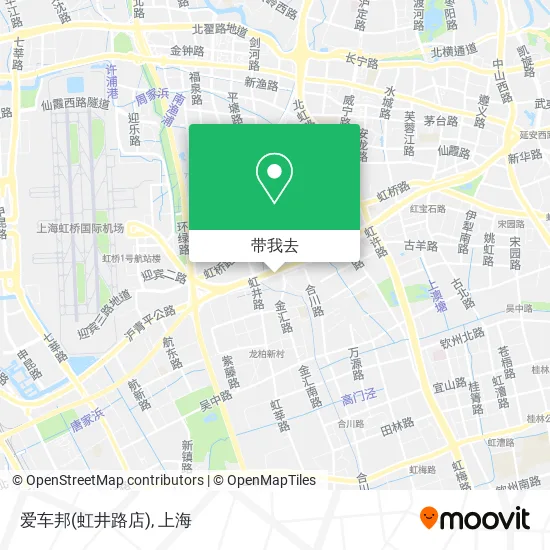 爱车邦(虹井路店)地图