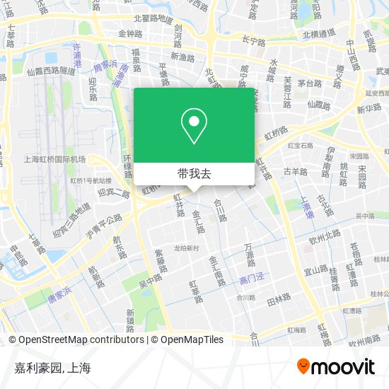 嘉利豪园地图