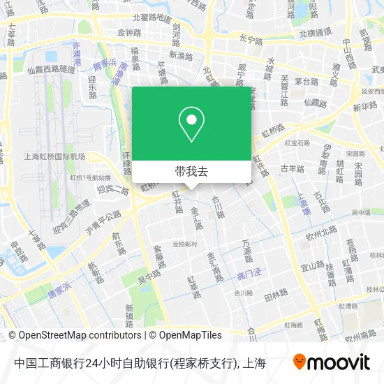 中国工商银行24小时自助银行(程家桥支行)地图