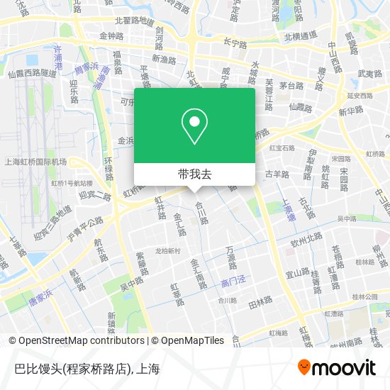 巴比馒头(程家桥路店)地图