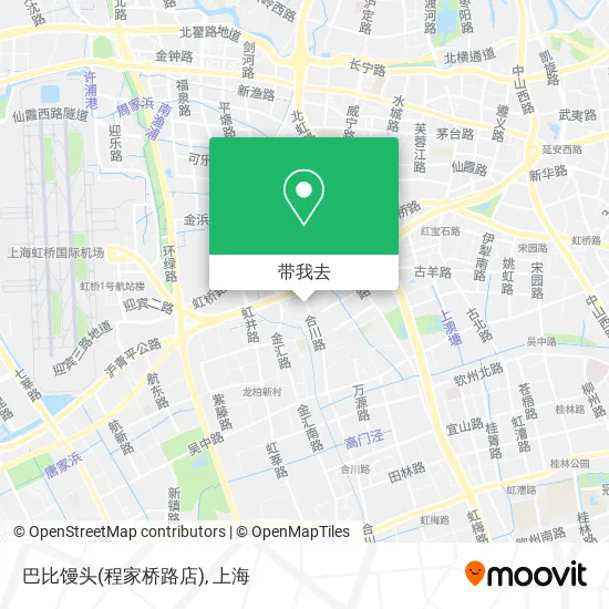 巴比馒头(程家桥路店)地图