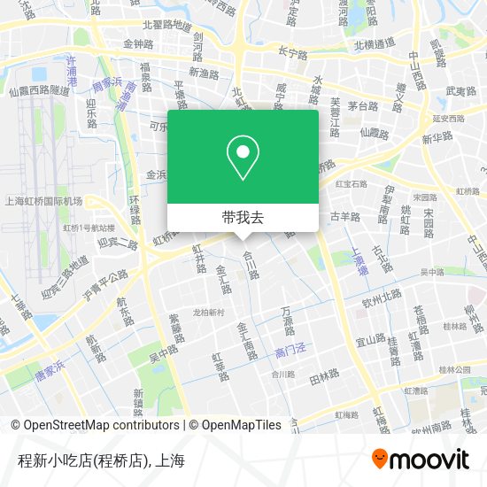 程新小吃店(程桥店)地图
