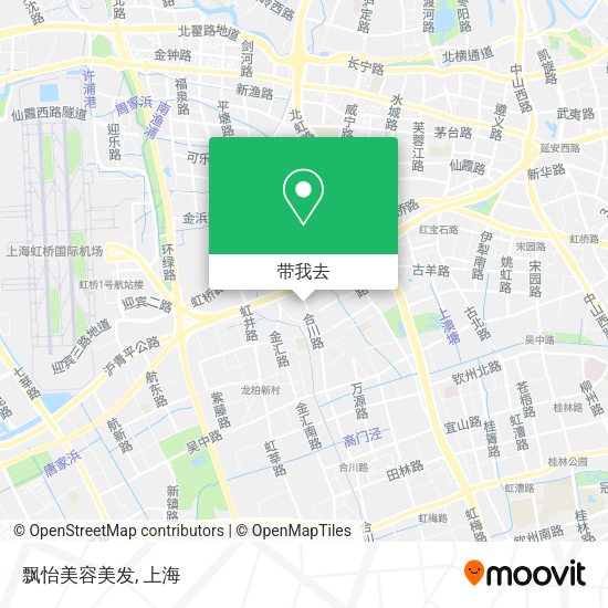 飘怡美容美发地图