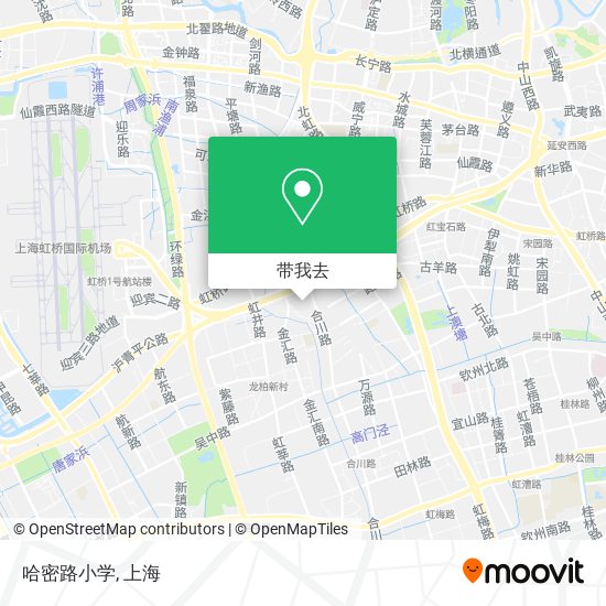 哈密路小学地图