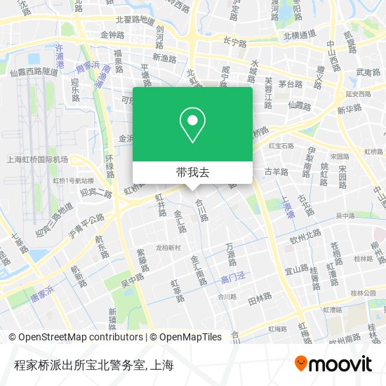 程家桥派出所宝北警务室地图