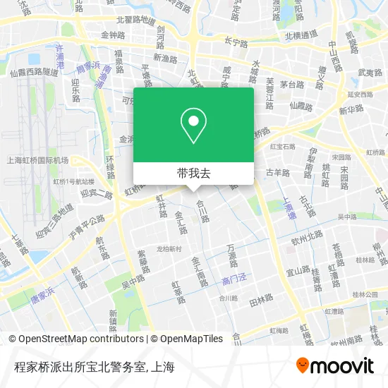 程家桥派出所宝北警务室地图