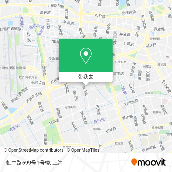 虹中路699号1号楼地图