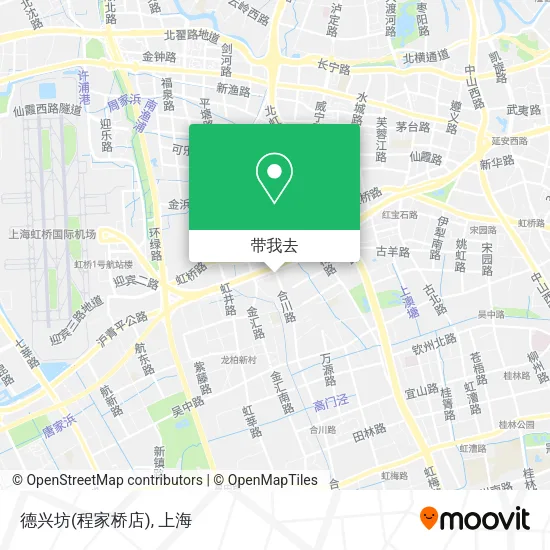 德兴坊(程家桥店)地图