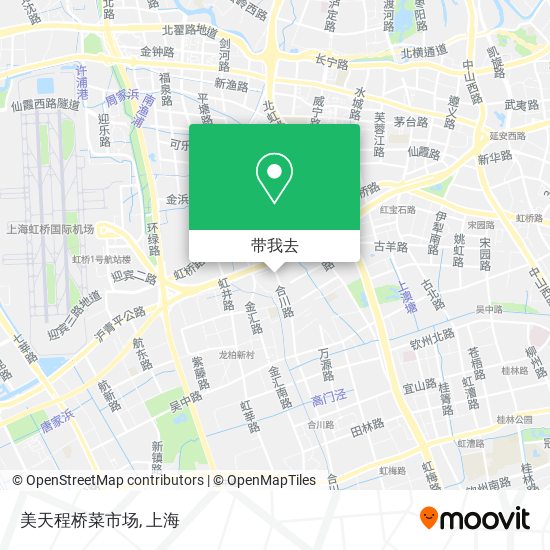 美天程桥菜市场地图