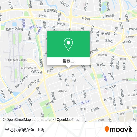 宋记我家酸菜鱼地图