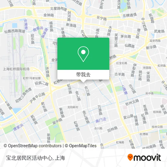 宝北居民区活动中心地图