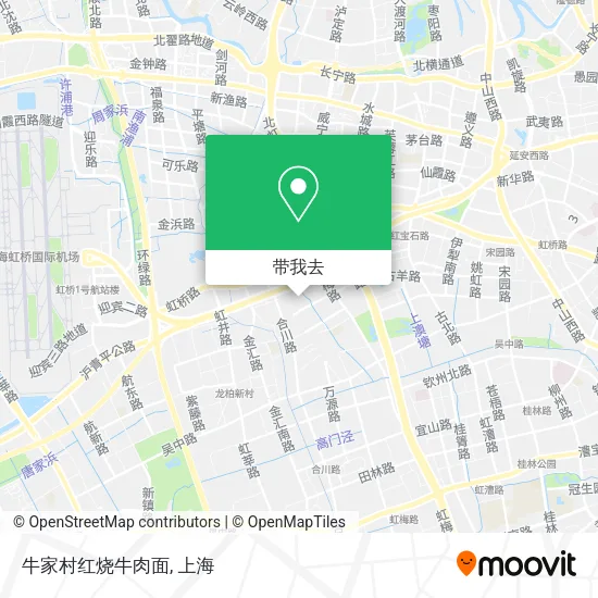 牛家村红烧牛肉面地图