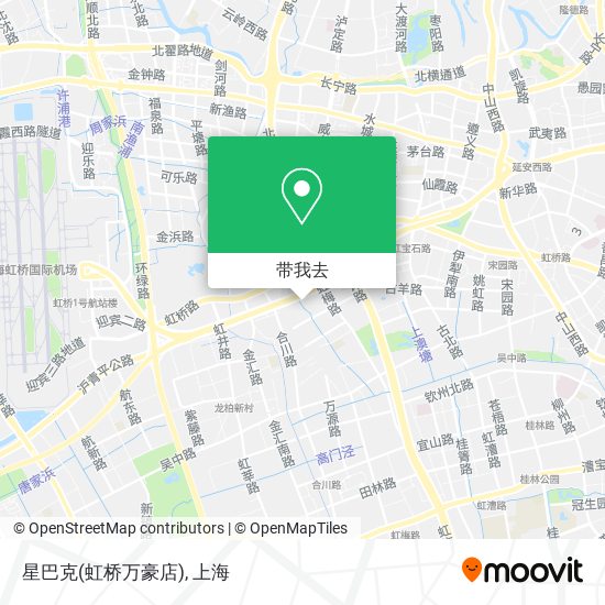 星巴克(虹桥万豪店)地图