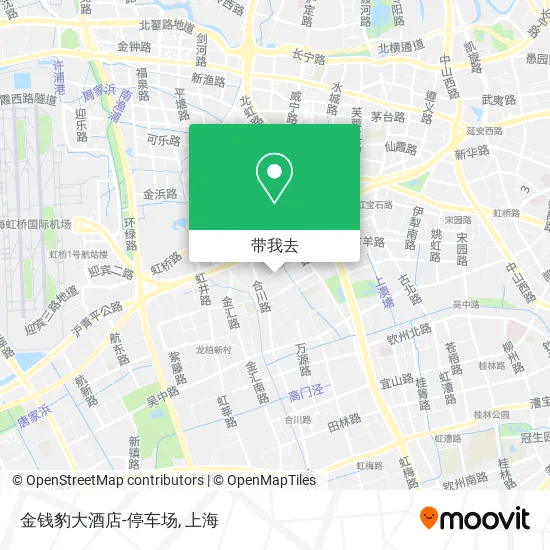 金钱豹大酒店-停车场地图