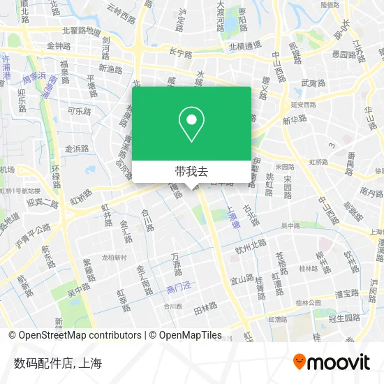 数码配件店地图