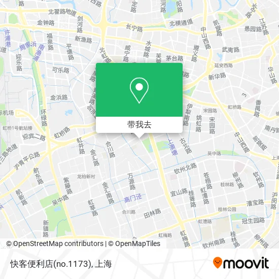 快客便利店(no.1173)地图