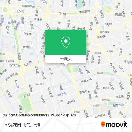 华光花园-北门地图