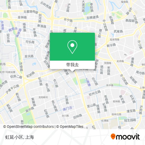 虹延小区地图