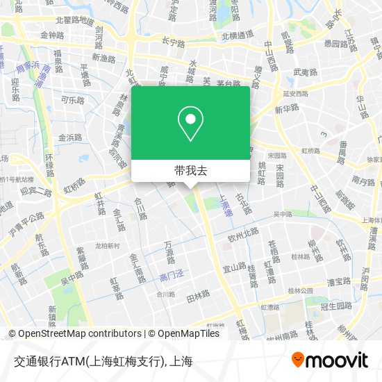 交通银行ATM(上海虹梅支行)地图
