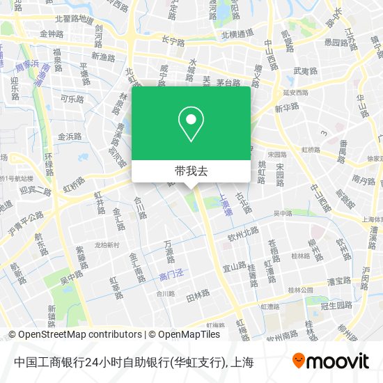 中国工商银行24小时自助银行(华虹支行)地图