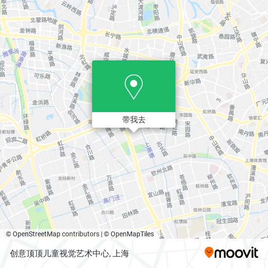 创意顶顶儿童视觉艺术中心地图