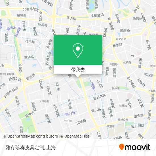 雅存珍稀皮具定制地图