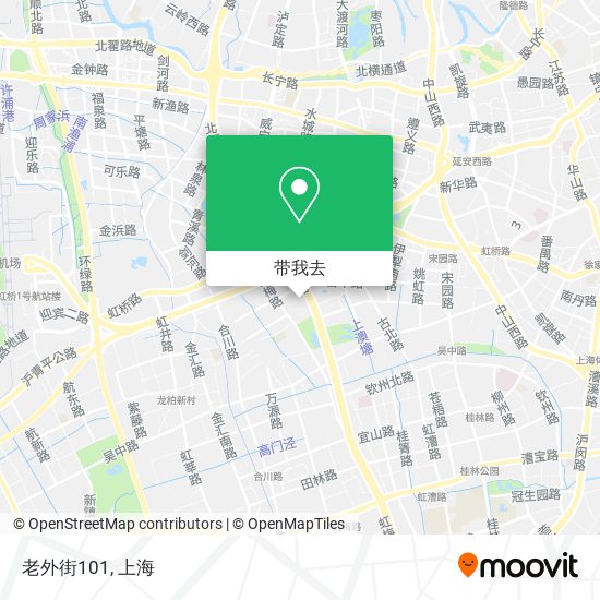 老外街101地图