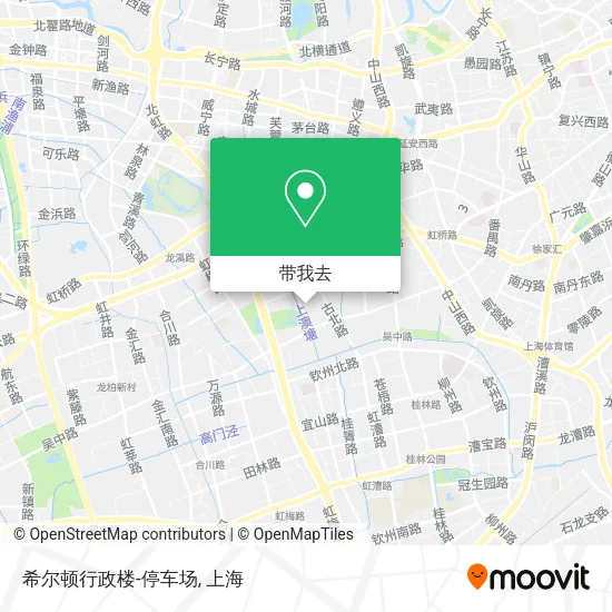 希尔顿行政楼-停车场地图