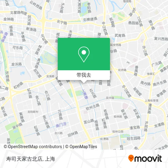 寿司天家古北店地图