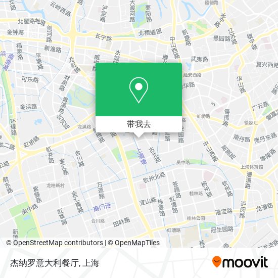 杰纳罗意大利餐厅地图