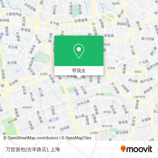 万贺面包(古羊路店)地图