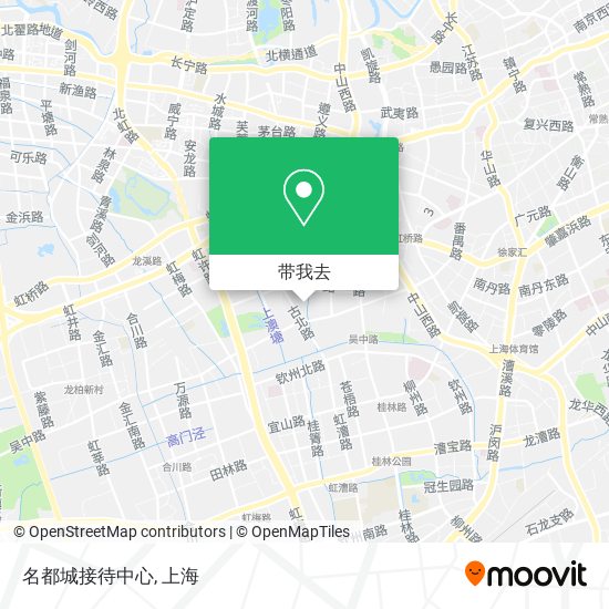 名都城接待中心地图