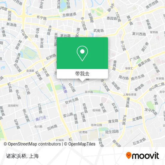 诸家浜桥地图