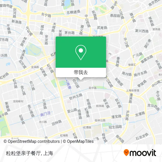 粒粒堡亲子餐厅地图