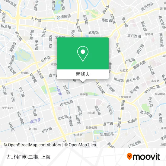 古北虹苑-二期地图