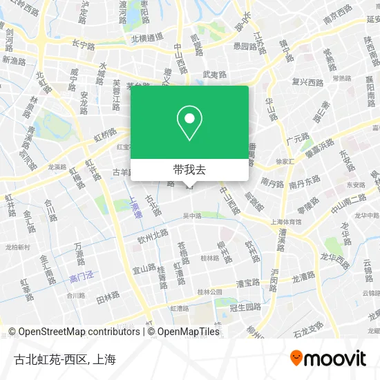 古北虹苑-西区地图