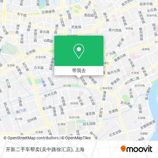 开新二手车帮卖(吴中路徐汇店)地图