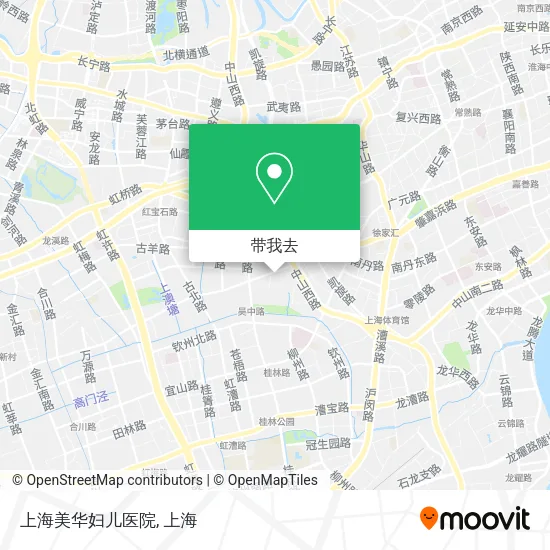 上海美华妇儿医院地图