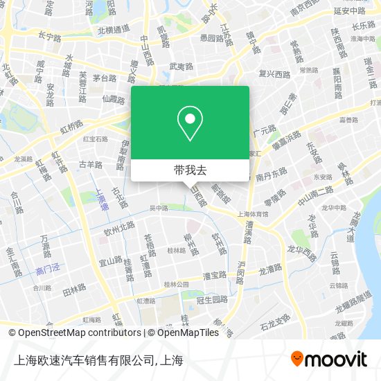 上海欧速汽车销售有限公司地图