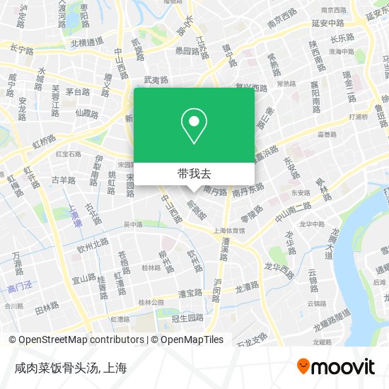 咸肉菜饭骨头汤地图