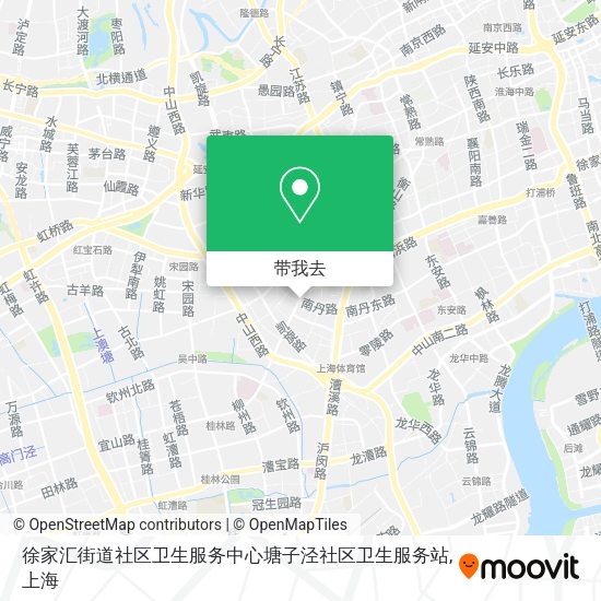 徐家汇街道社区卫生服务中心塘子泾社区卫生服务站地图