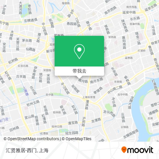 汇贤雅居-西门地图