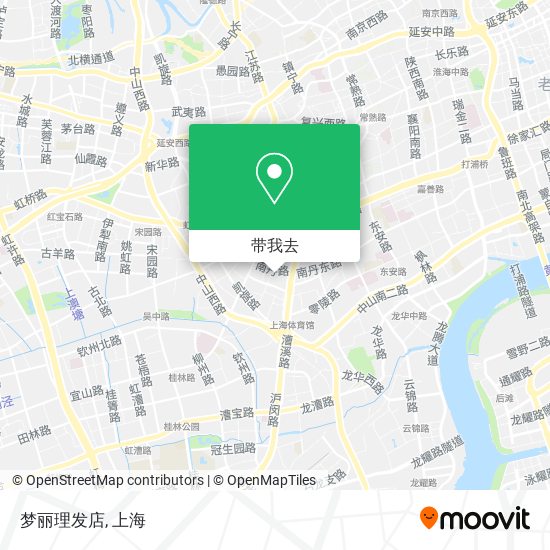 梦丽理发店地图