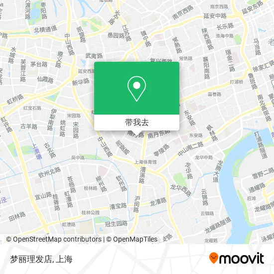 梦丽理发店地图
