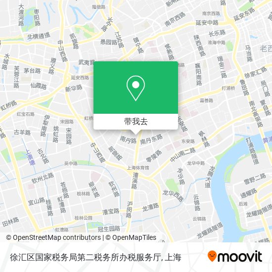 徐汇区国家税务局第二税务所办税服务厅地图
