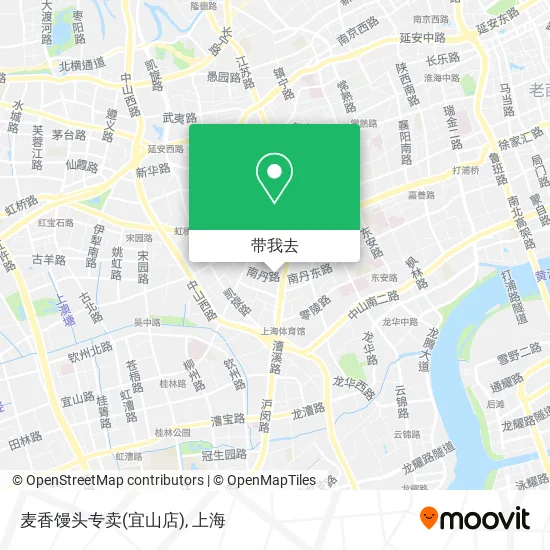 麦香馒头专卖(宜山店)地图