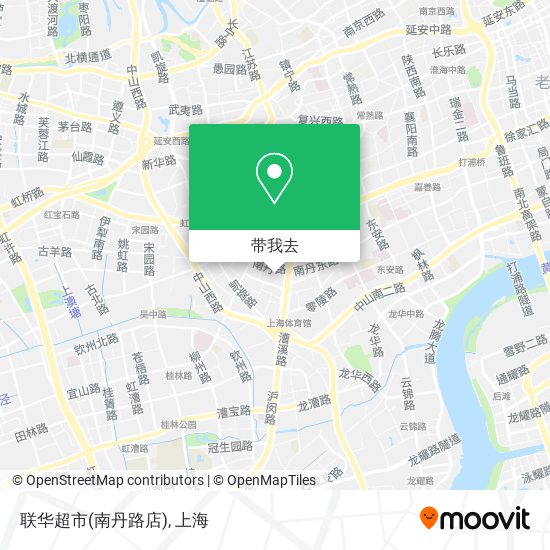 联华超市(南丹路店)地图