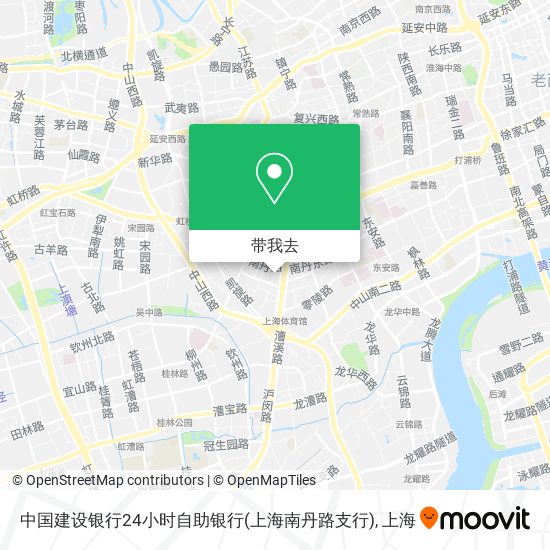中国建设银行24小时自助银行(上海南丹路支行)地图