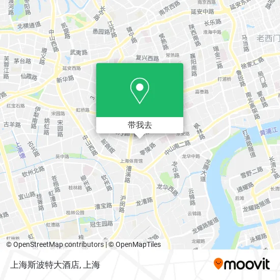 上海斯波特大酒店地图