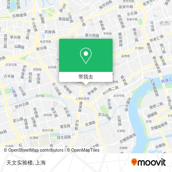 天文实验楼地图
